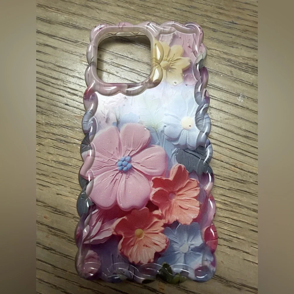 Floral Pattern iPhone 14 Pro Max Case